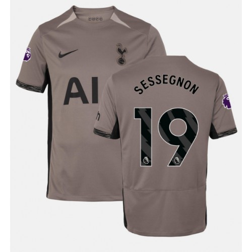 Pánský Fotbalový dres Tottenham Hotspur Ryan Sessegnon #19 2023-24 Třetí Krátký Rukáv